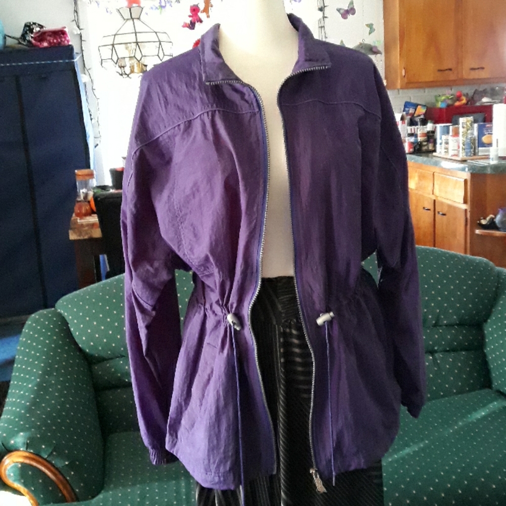 Reebox purple lightweight jacket